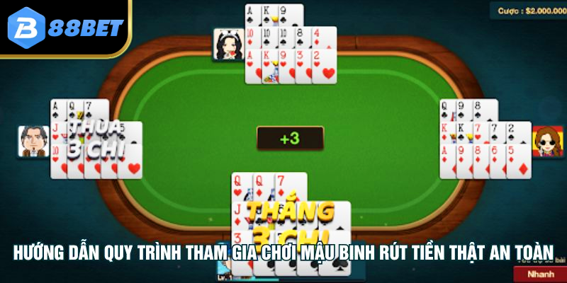 Mậu Binh Rút Tiền Thật - Cơ Hội Kiếm Thưởng Lớn Tại 88BET
